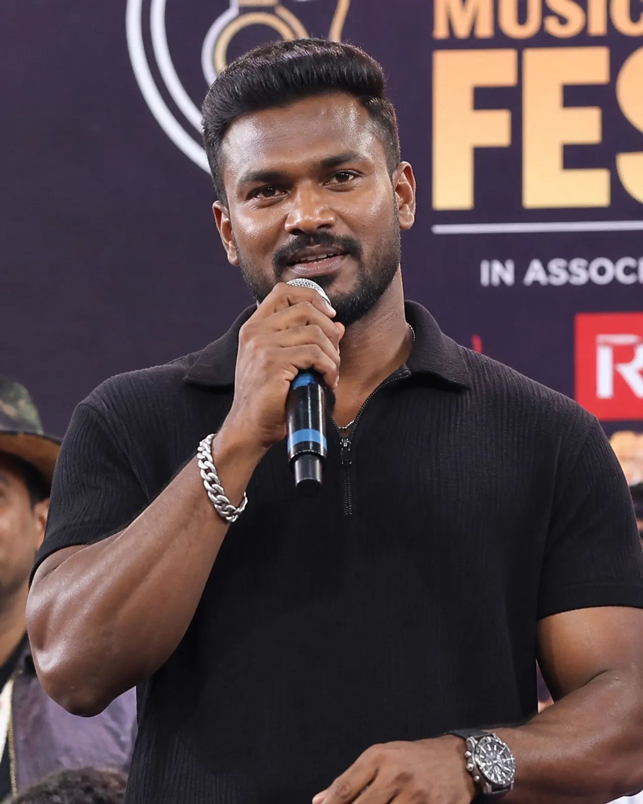 Mano from Celebrity Boxing making a guest appearance, adding to the star power of the night.