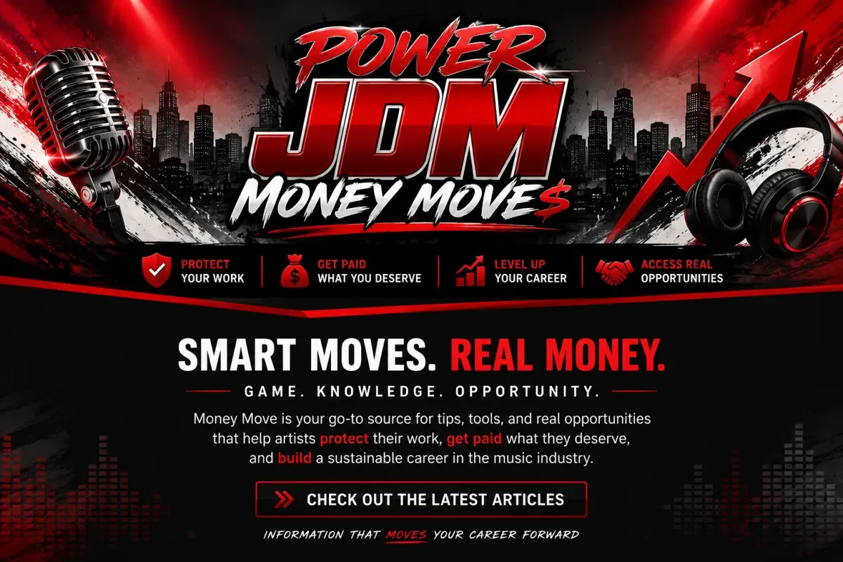 Power JDM Money Moves artwork for artists